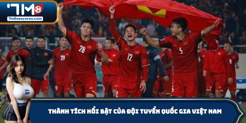 Đội tuyển bóng đá quốc gia Việt Nam đã giành được nhiều thành tích